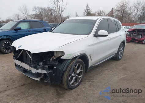 2020 BMW X3 xDrive30I from USA, damaged, VIN 5UXTY5C06L9C01577